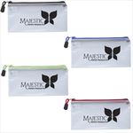 SH9477 Clear Zippered Pencil Pouch With Custom Imprint